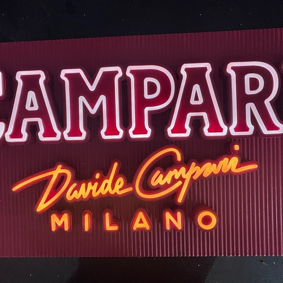 Campari Milano LED Neon-Style Sign - Picture 6 of 10
